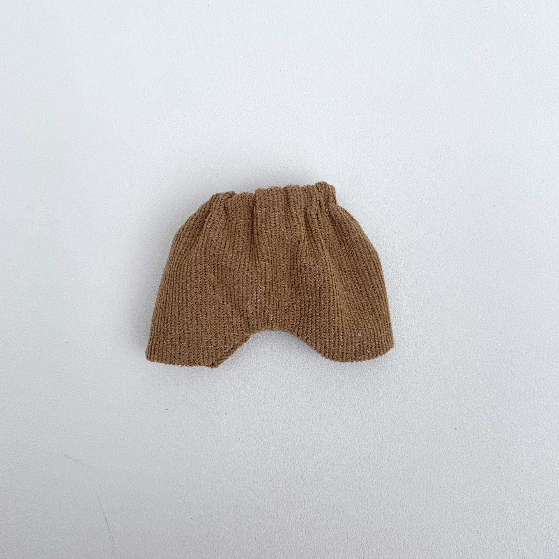 Solid Color Waffle Knit Shorts for 10cm Cotton Dolls