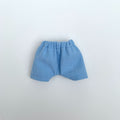 Solid Color Waffle Knit Shorts for 10cm Cotton Dolls